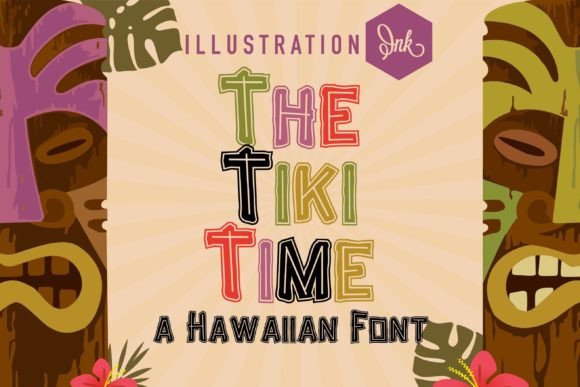 Capture the Island Spirit with The Tiki Time Typeface