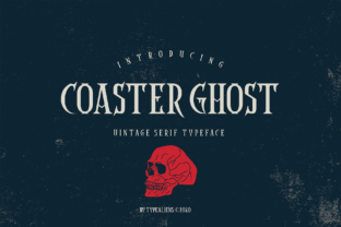 Coaster Ghost: A Typeface with Vintage Soul