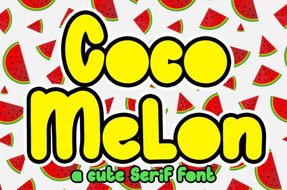 Cocomelon: The Bold Serif Font That Demands Attention