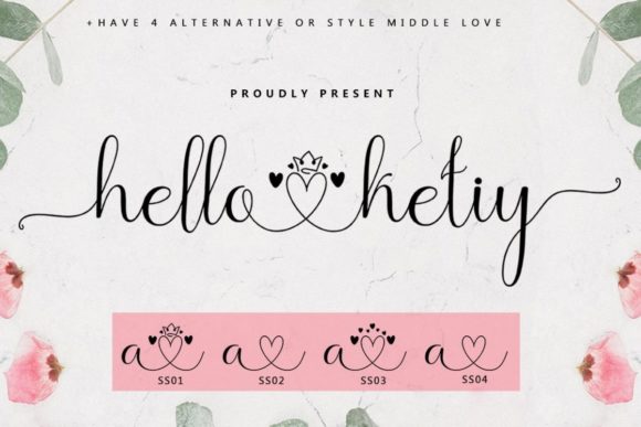 Hello Ketiy: The Handwritten Font That Feels Like a Hug