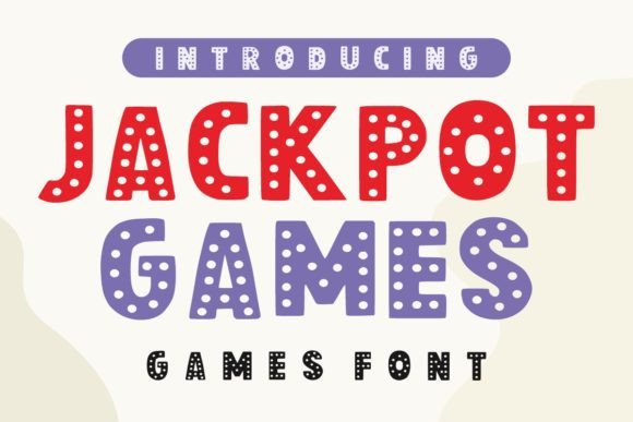 Jackpot Games: The Display Font That Feels Like a Celebration