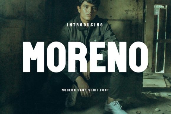 Moreno: A Bold Sans Serif for Modern Branding