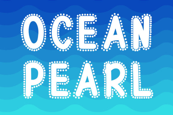 Ocean Pearl: A Display Font That Feels Like a Handwritten Secret