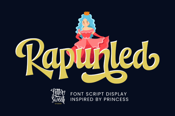 Rapunled: A Script Font That Brings Whimsy and Elegance to Your Designs