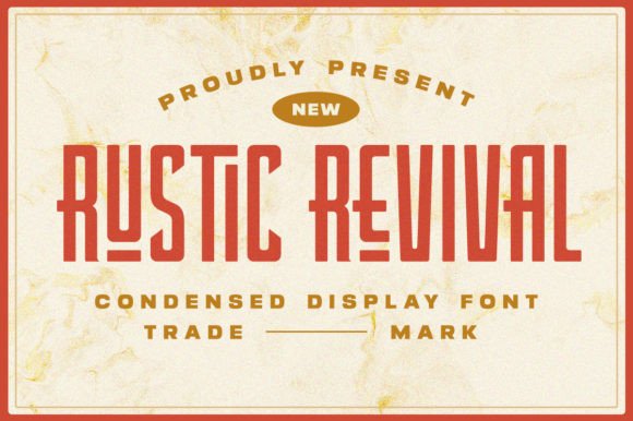 Rediscovering Character: The Rustic Revival Font