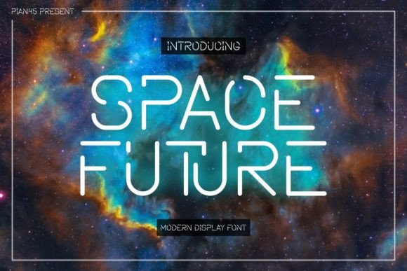 Space Future Font: A Design Launchpad for Bold Brands