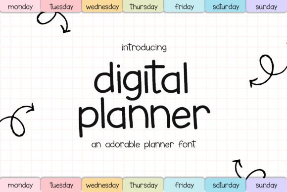Why the Digital Planner Font Is a Must-Have for Modern Creators
